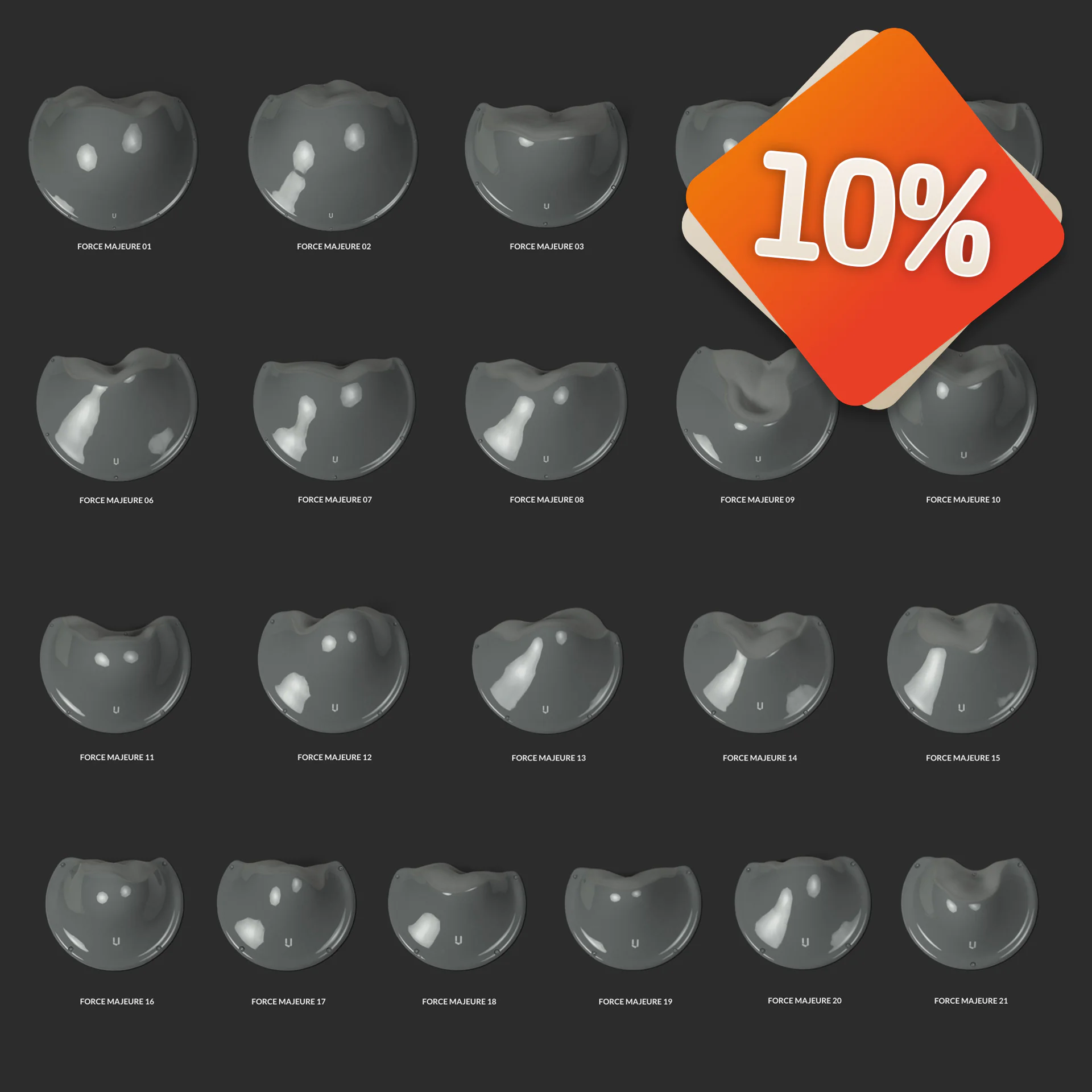Unit Holds - Force Majeur Dualtex  - Macros - Full Set